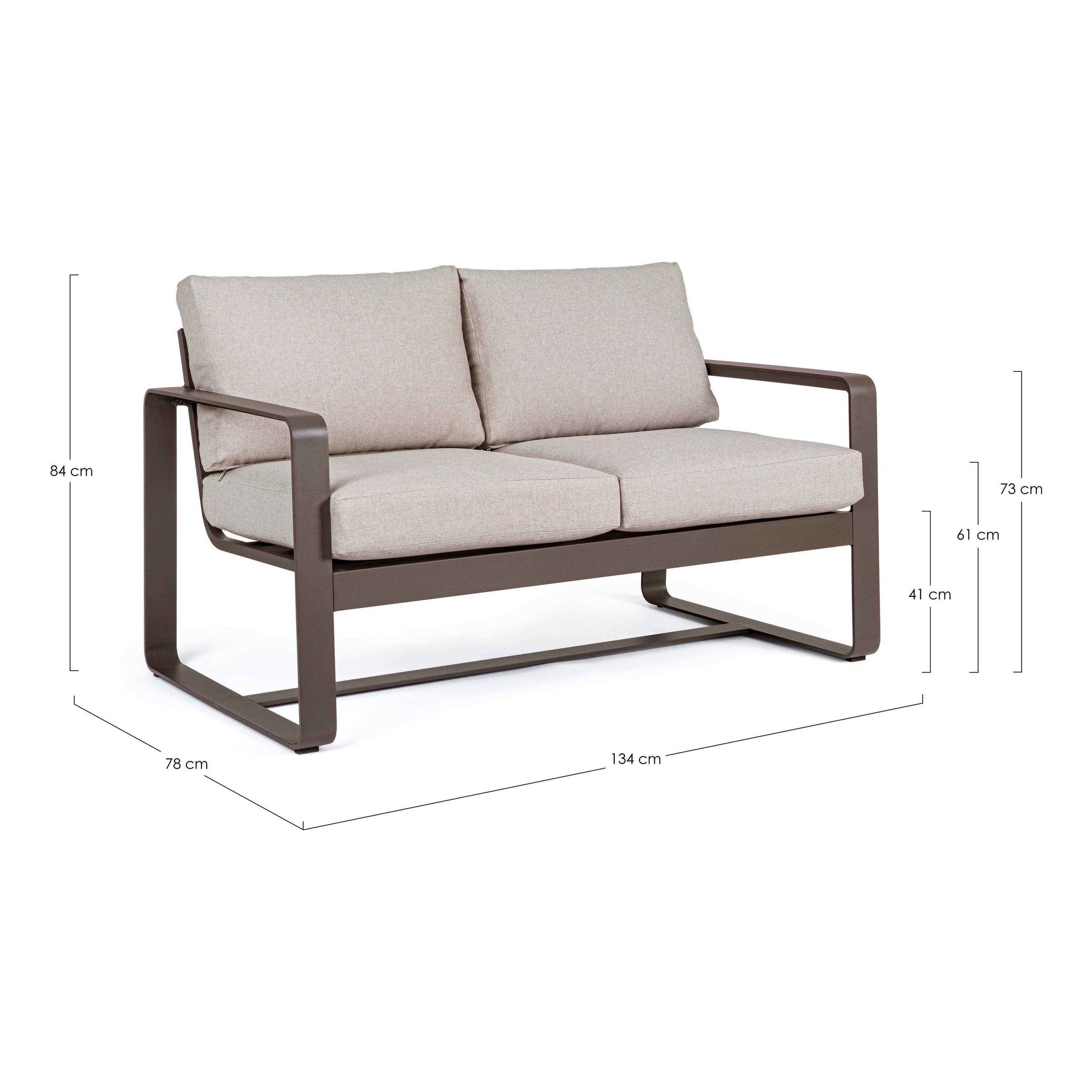 MERRIGAN COFFEE 2 vietų sofa