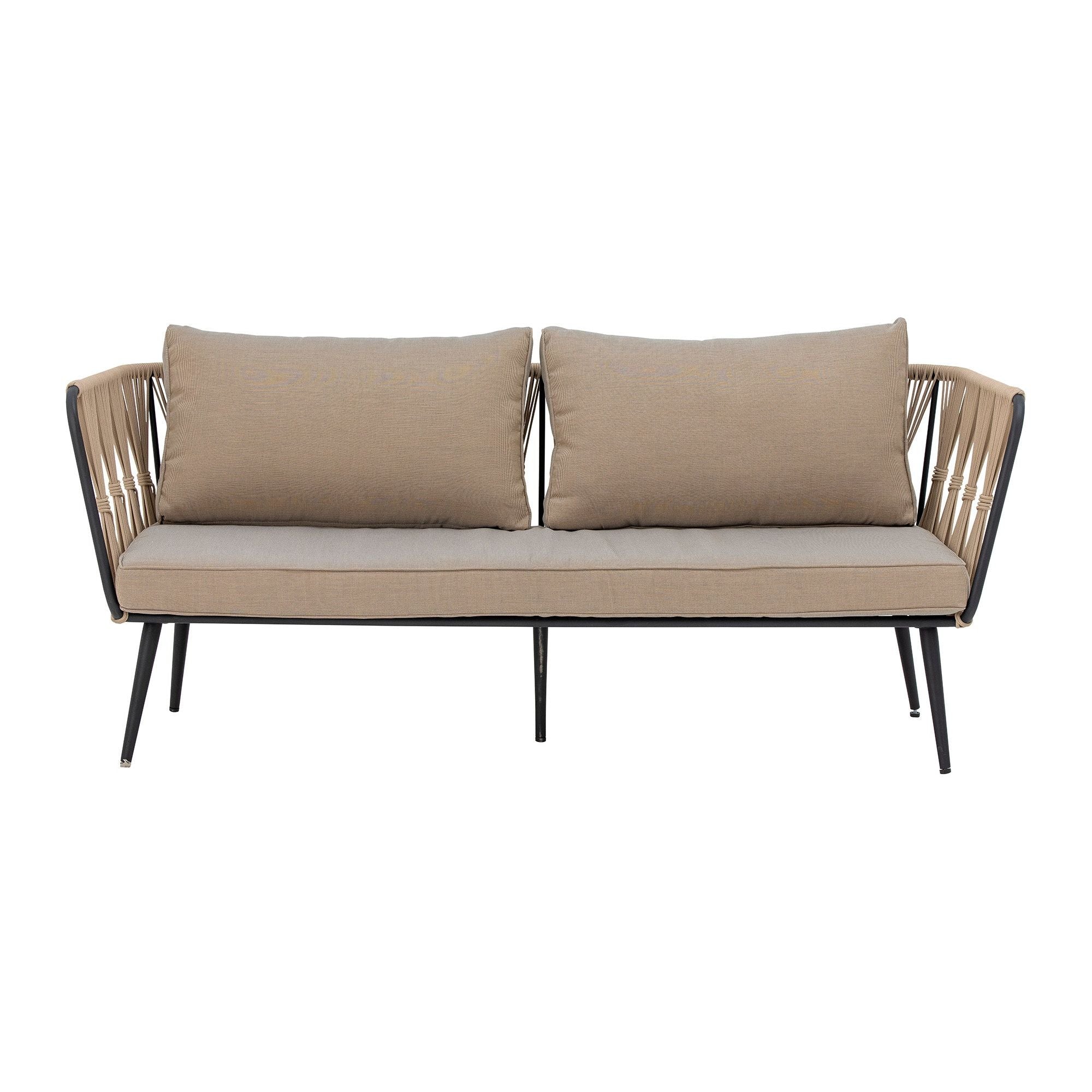 Lauko sofa PAVONE, ruda