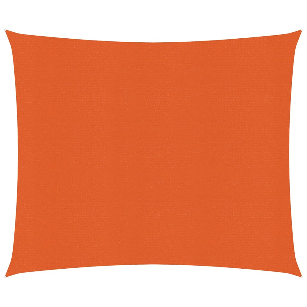 Burė nuo saulės, oranžinė, 4x4m, HDPE, 160g/m², kvadratinė