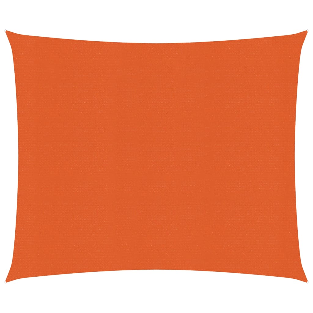 Burė nuo saulės, oranžinė, 4x4m, HDPE, 160g/m², kvadratinė