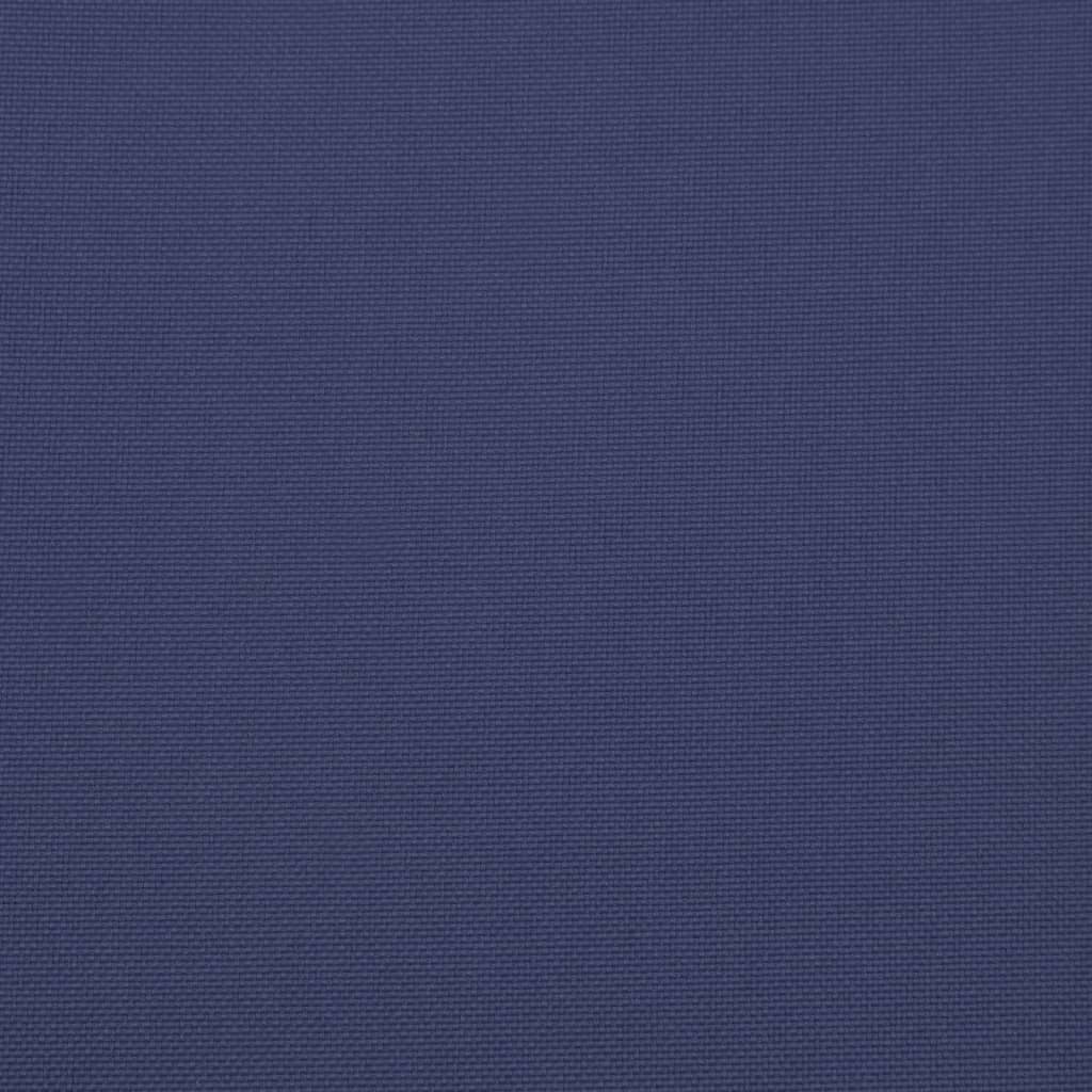 suoliuko pagalvėlės, 2vnt., tamsiai mėlyna, 150x50x7cm, audinys