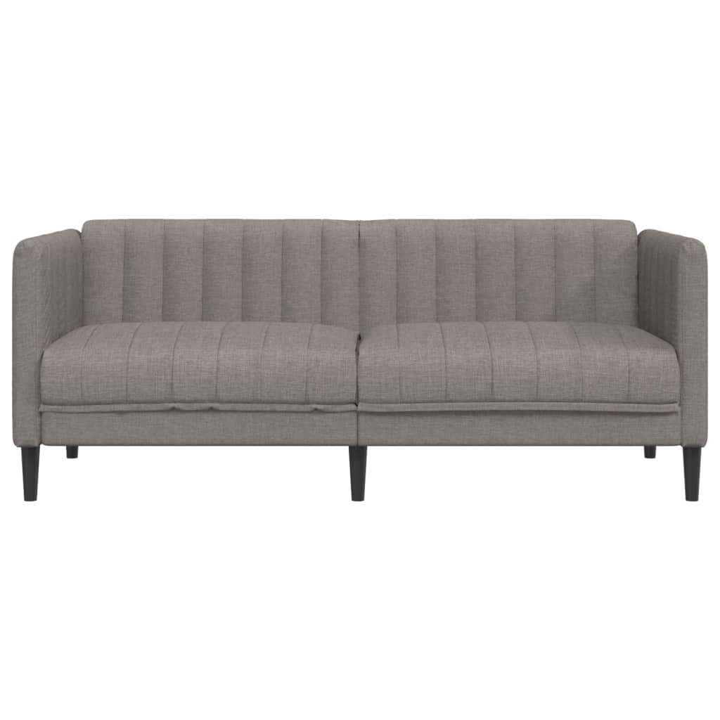 Dvivietė sofa, taupe spalvos, audinys