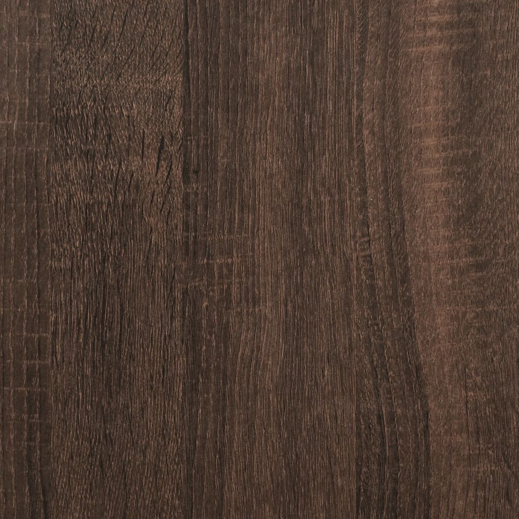 Šoninės spintelės, 2vnt., rudos ąžuolo, 60x31x70cm, mediena