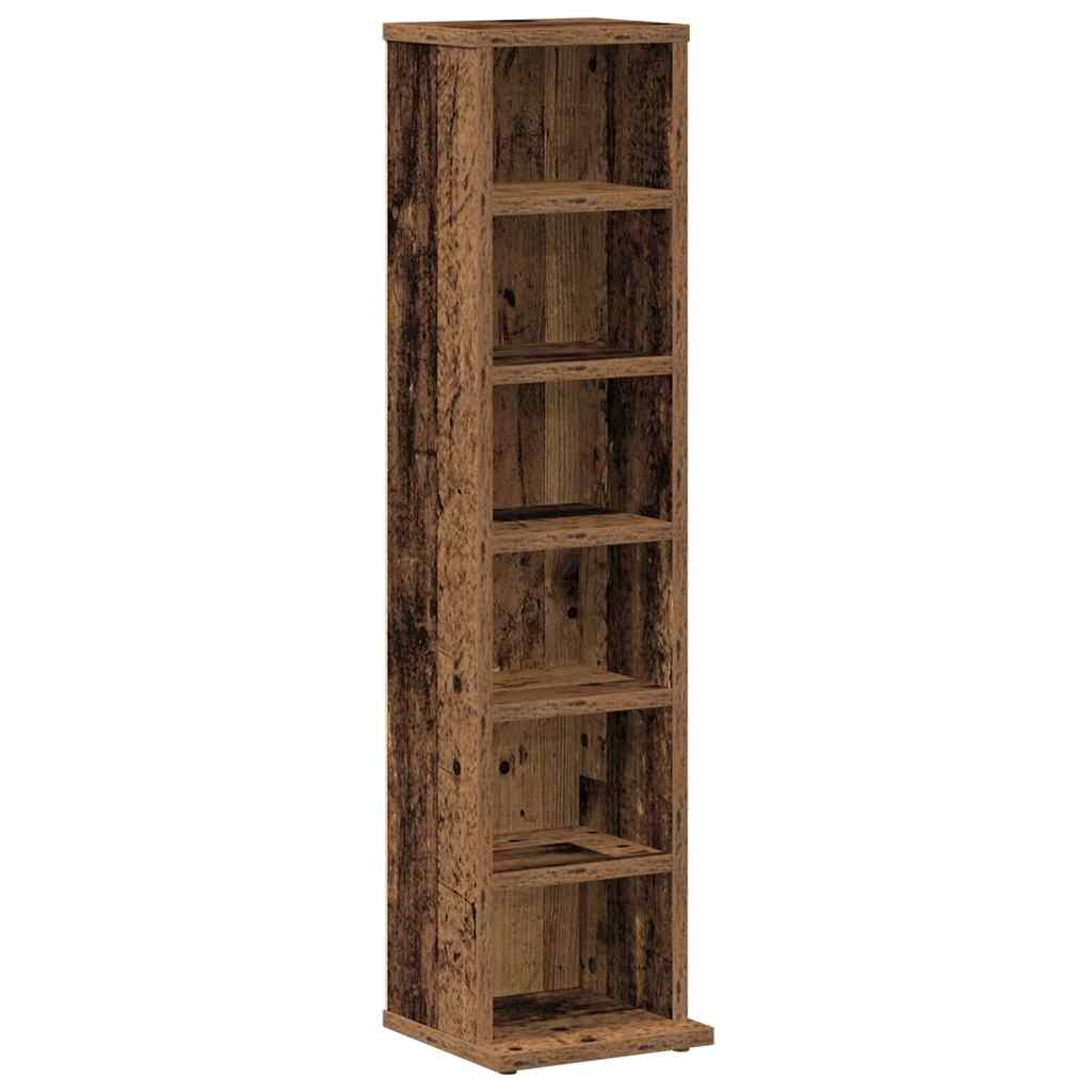 CD spintelė Old Wood 21x20x88 cm Engineered Wood