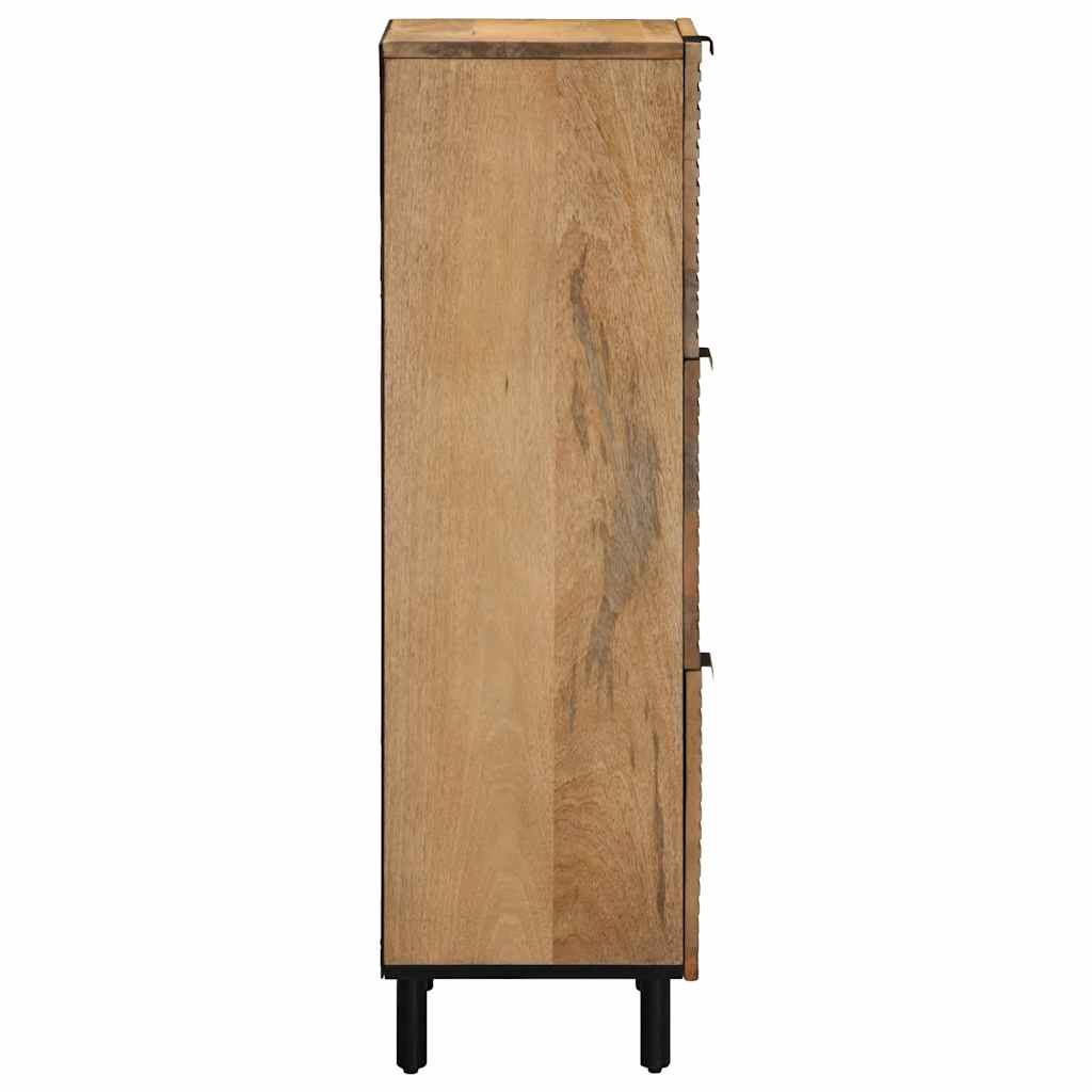 Highboard Brown 40x33x110 cm Masyvo medžio Mango