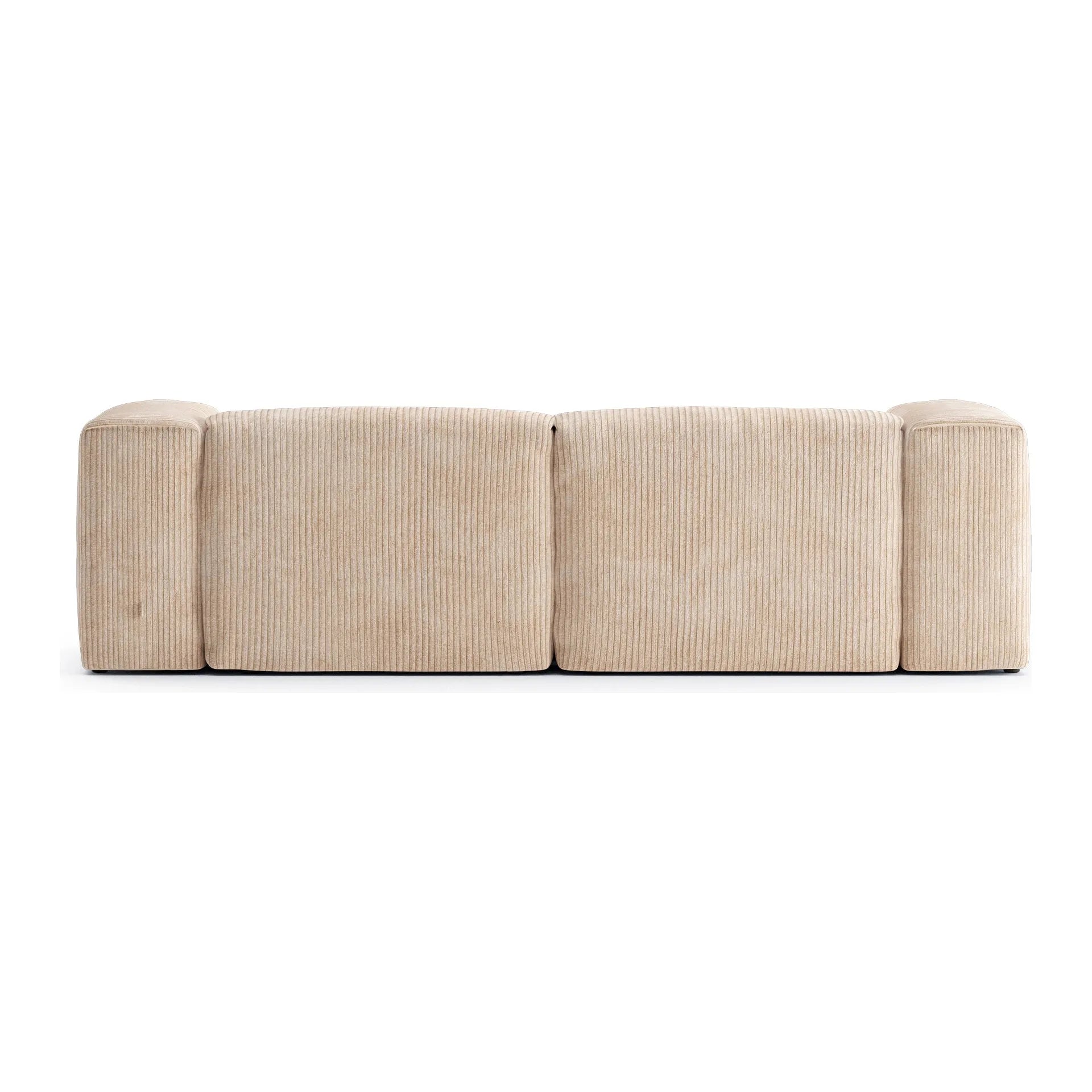 CLOUD XS 3 vietų sofa, smėlio spalva, velvetas