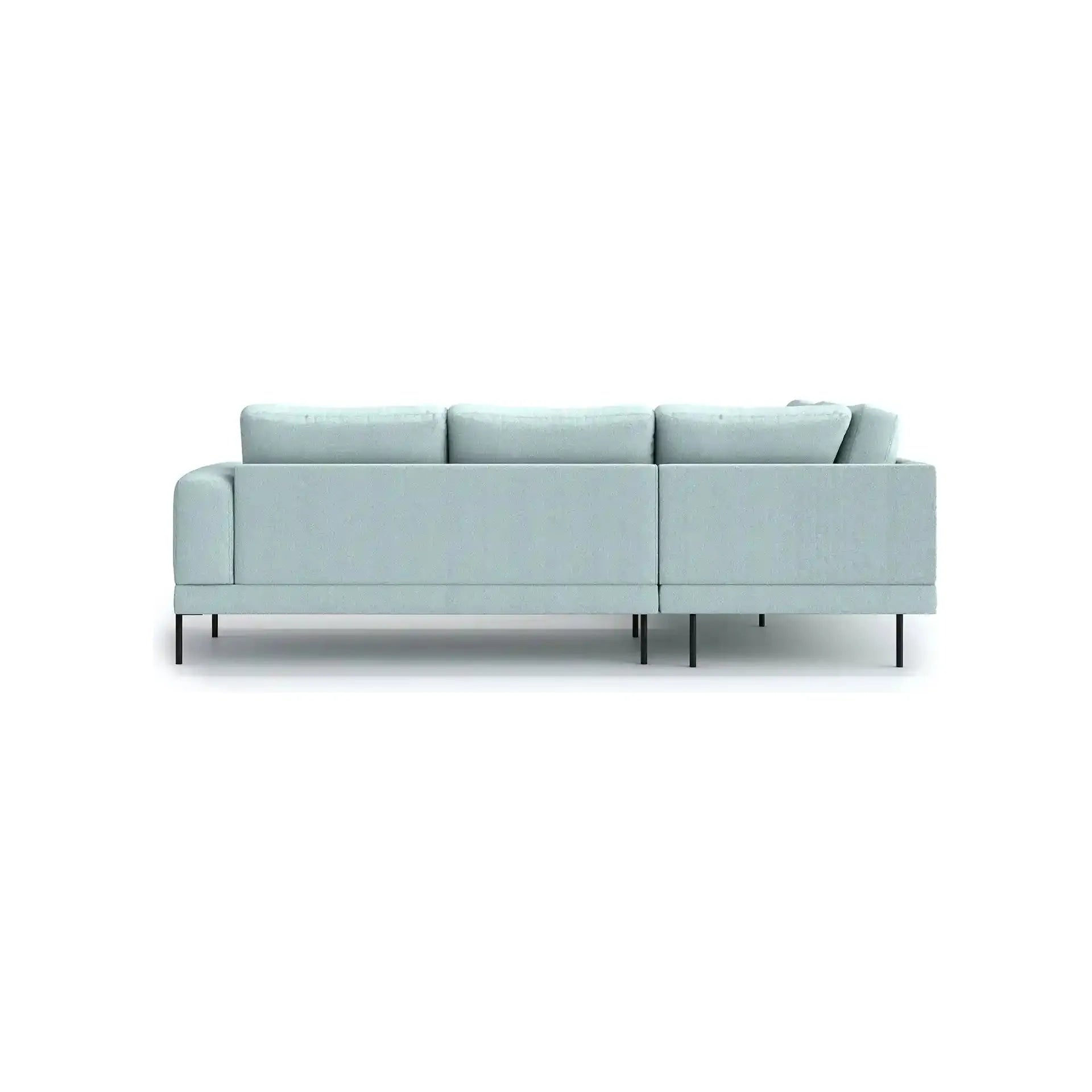 KARIN kampinė sofa, šviesiai mėlyna spalva