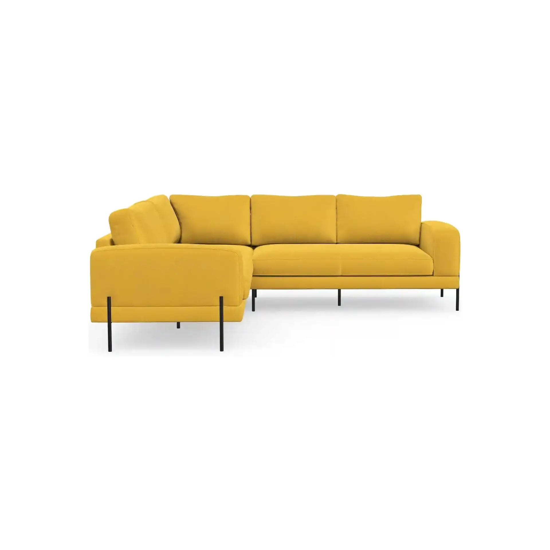 KARIN kampinė sofa, smėlio pilka spalva, dešinė pusė