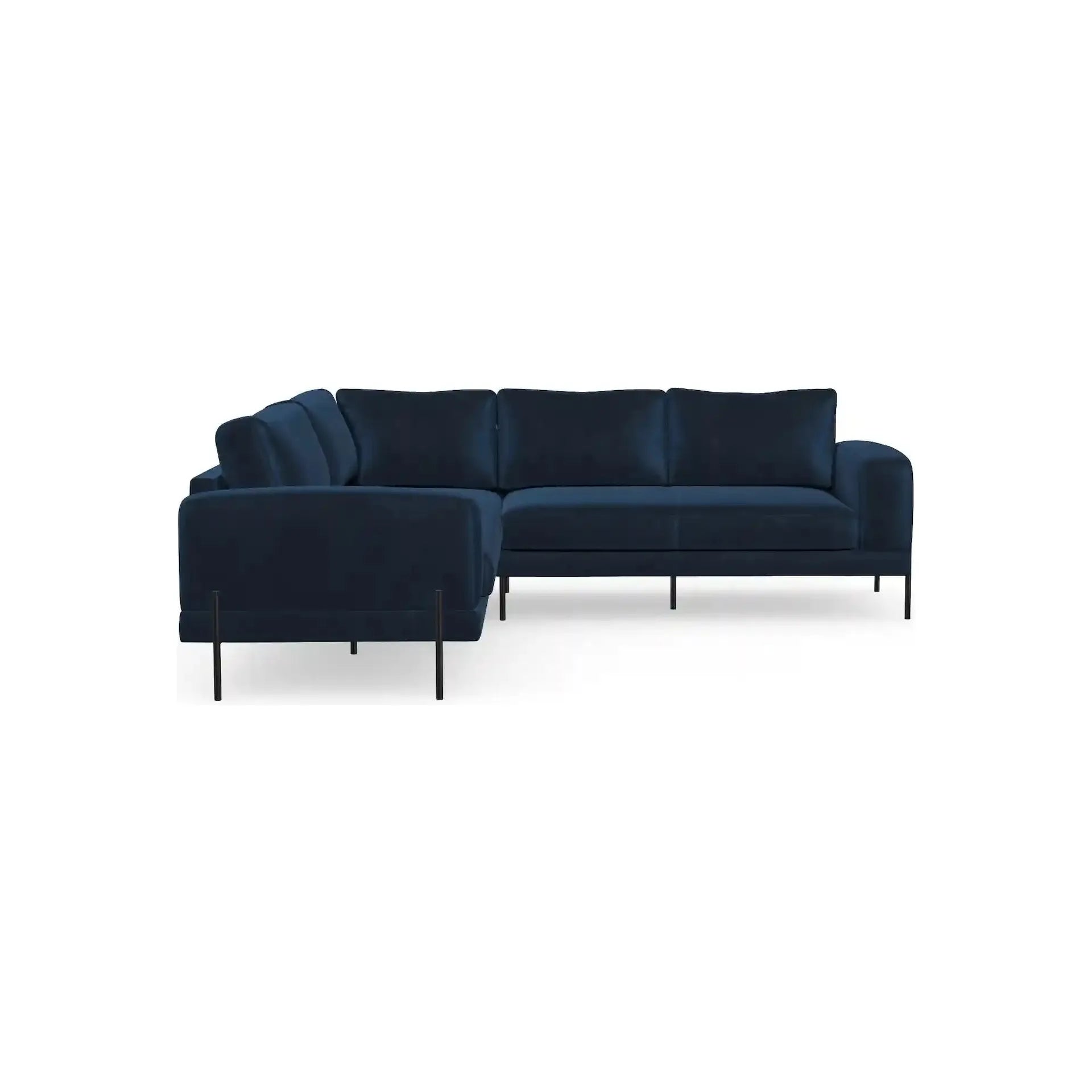 KARIN kampinė sofa, smėlio pilka spalva, dešinė pusė