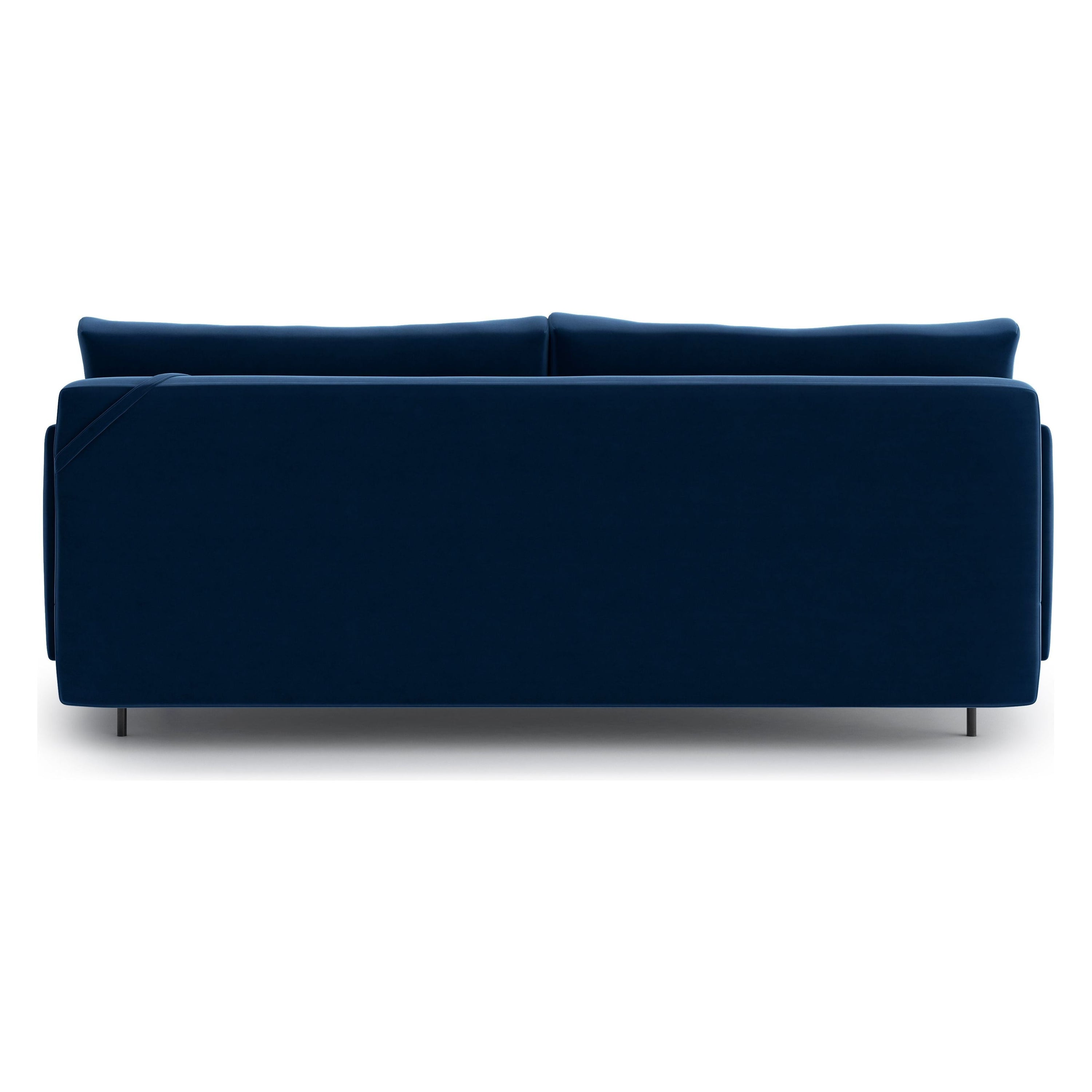 NORA 3 vietų sofa lova, mėlyna spalva