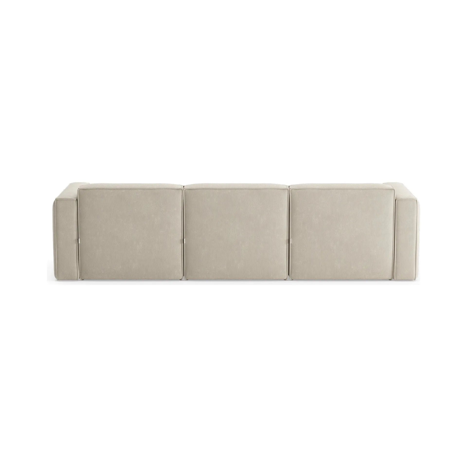 SLAY 3 vietų sofa, smėlio spalva