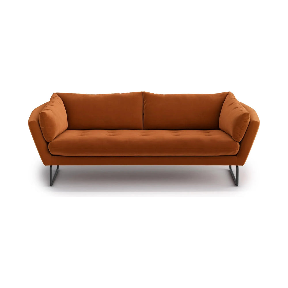 YOKO 3 vietų sofa, konjako spalva