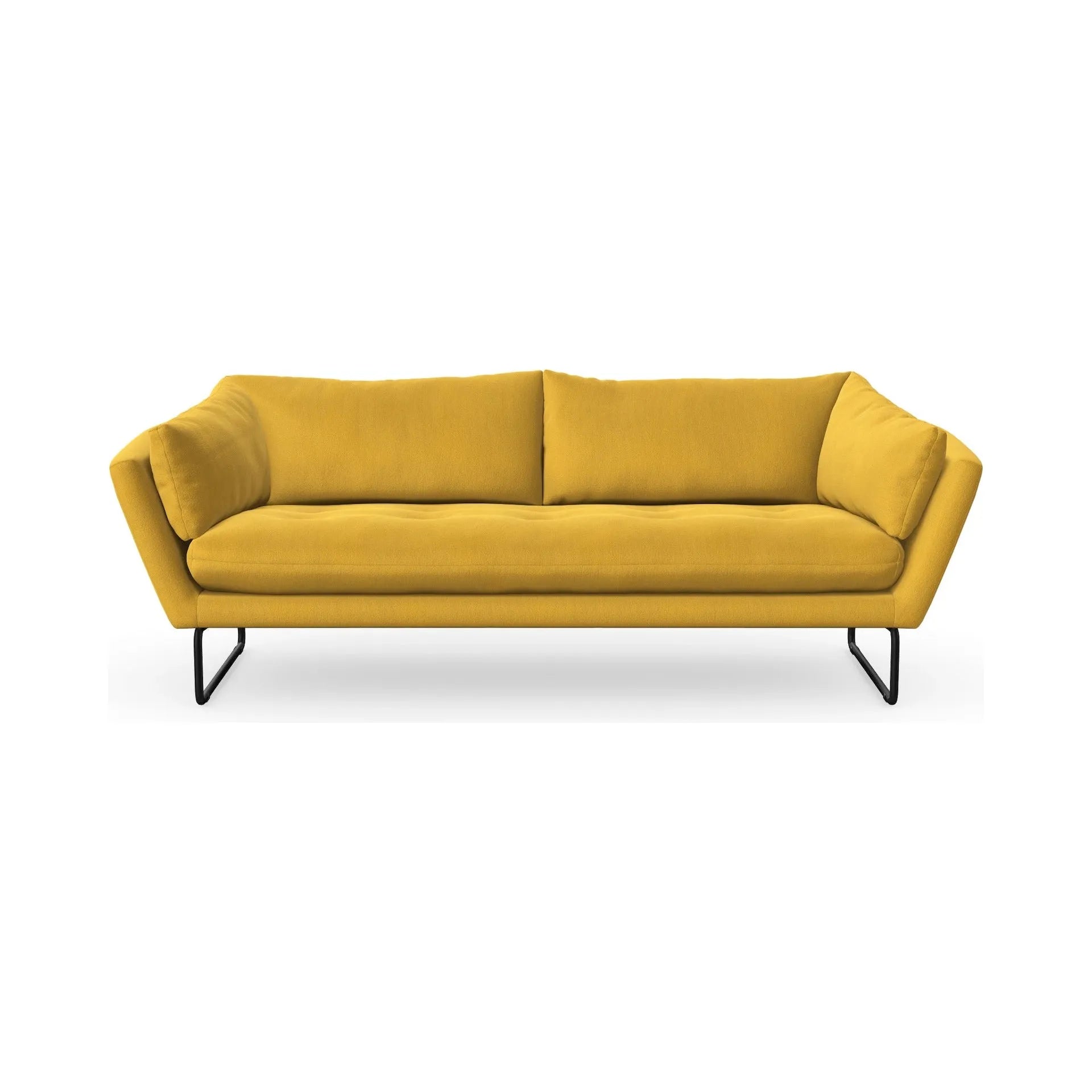 YOKO 3 vietų sofa, konjako spalva