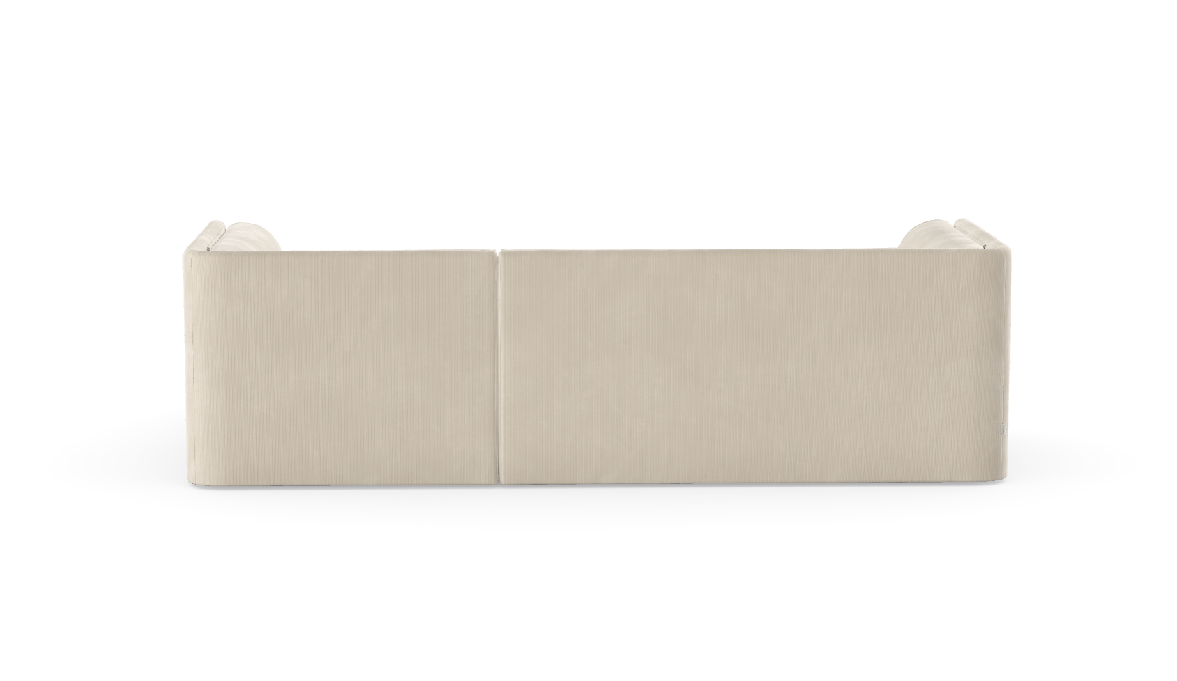 MOOD kampinė sofa, ALABASTER spalva