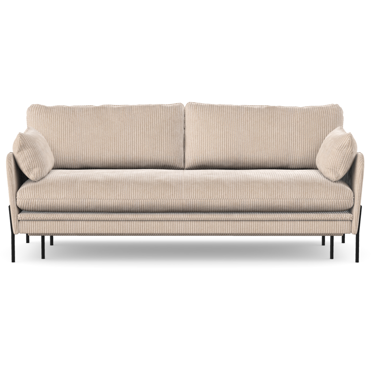 3 vietų sofa lova DONNIE , almond smėlinė spalva