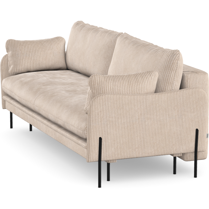 3 vietų sofa lova DONNIE , almond smėlinė spalva