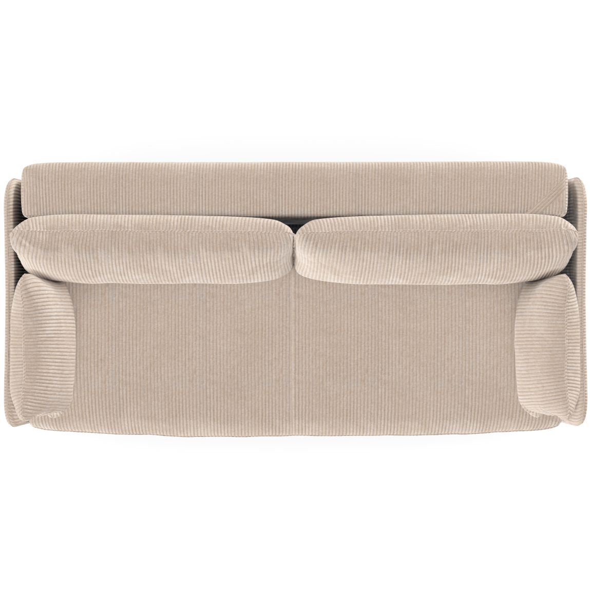 3 vietų sofa lova DONNIE , almond smėlinė spalva