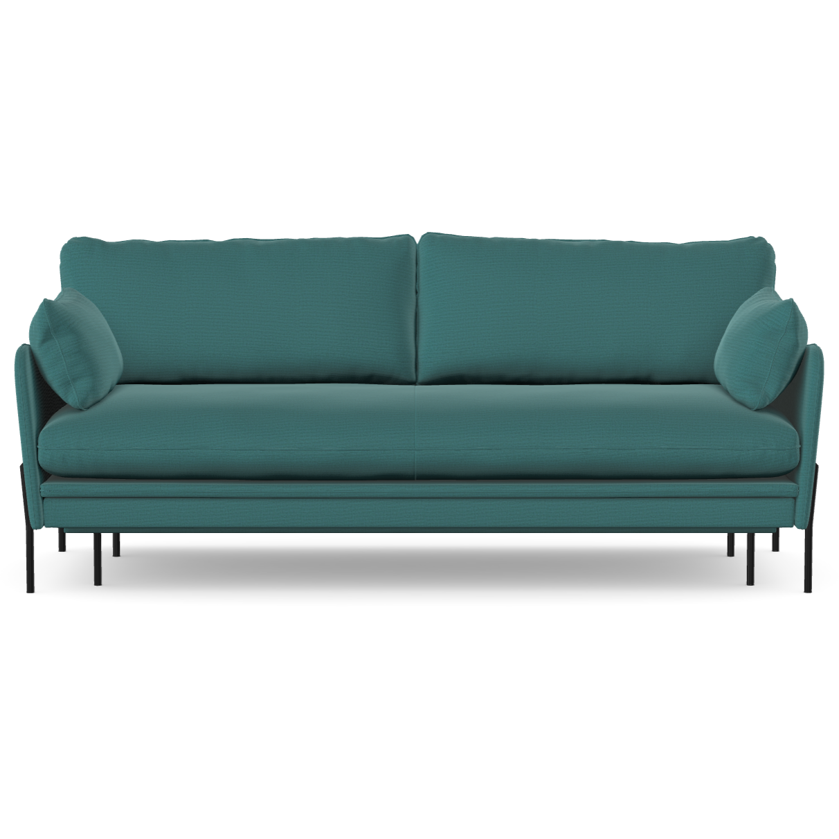 3 vietų sofa lova DONNIE, žalsva, amazon spalva