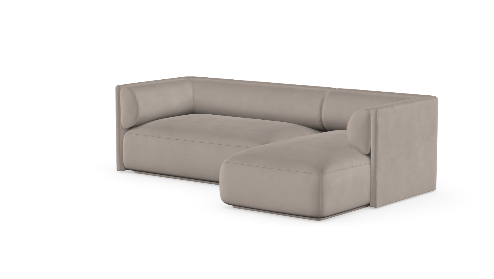 MOOD kampinė sofa, BUFF spalva