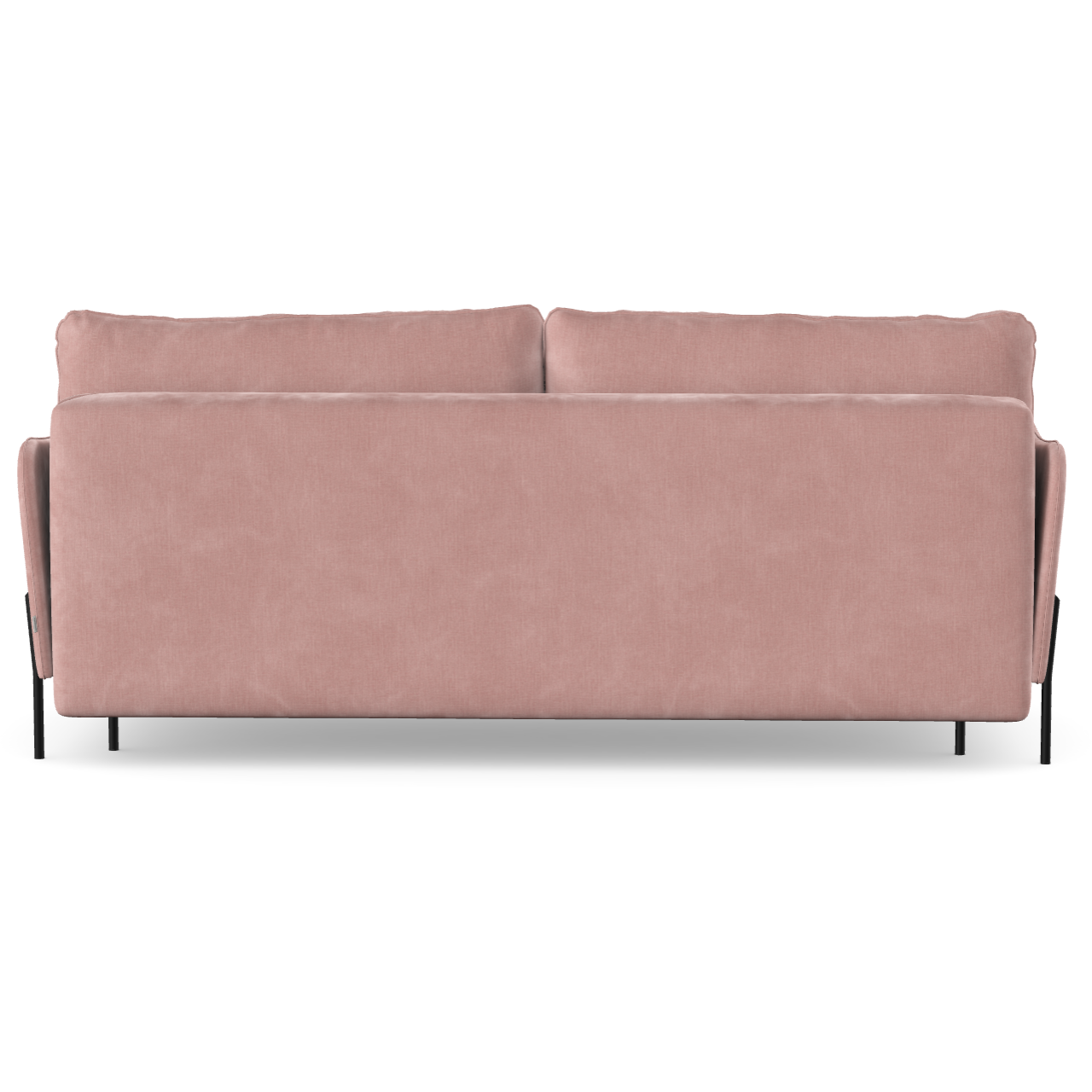 3 vietų sofa lova DONNIE, dusty pink spalva