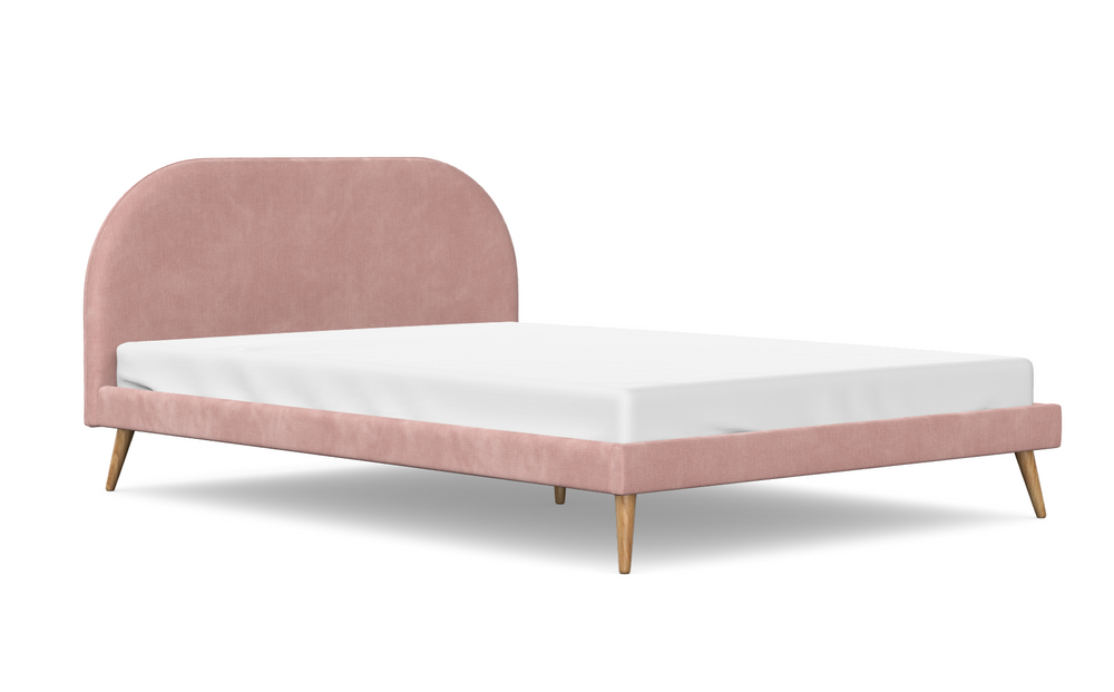 MOLLY lova 140x200cm, DUSTY PINK spalva