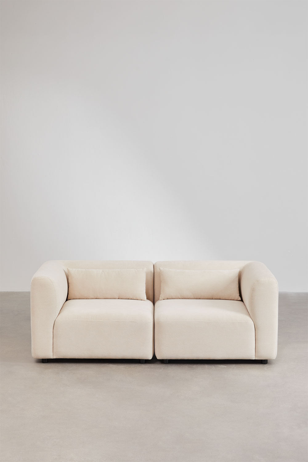 Dviejų dalių modulinė sofa FILA, velvetas