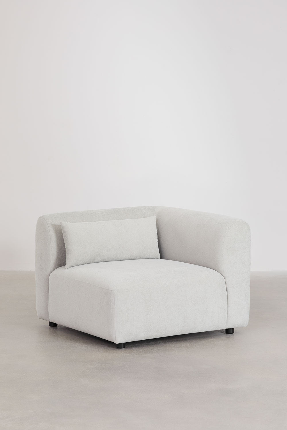 Dviejų dalių modulinė sofa FILA, pilka spalva