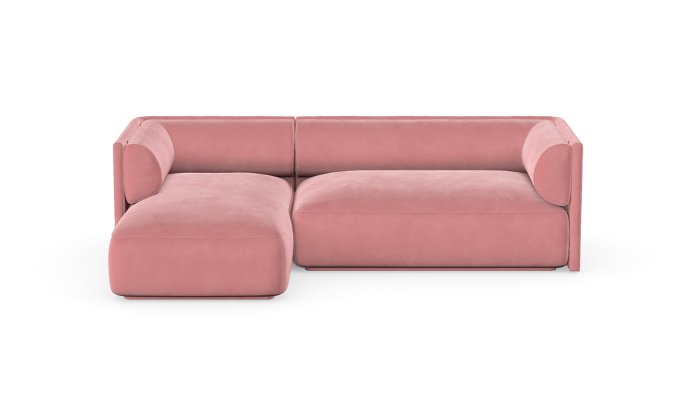 MOOD kampinė sofa, FLAMINGO spalva, dešinė pusė