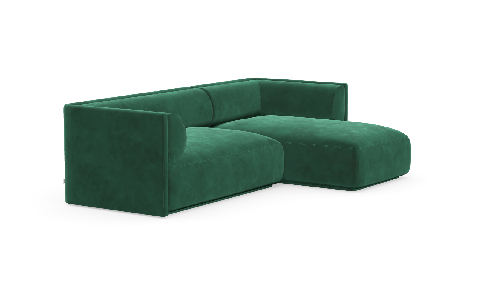 MOOD kampinė sofa, FOREST VELVET spalva