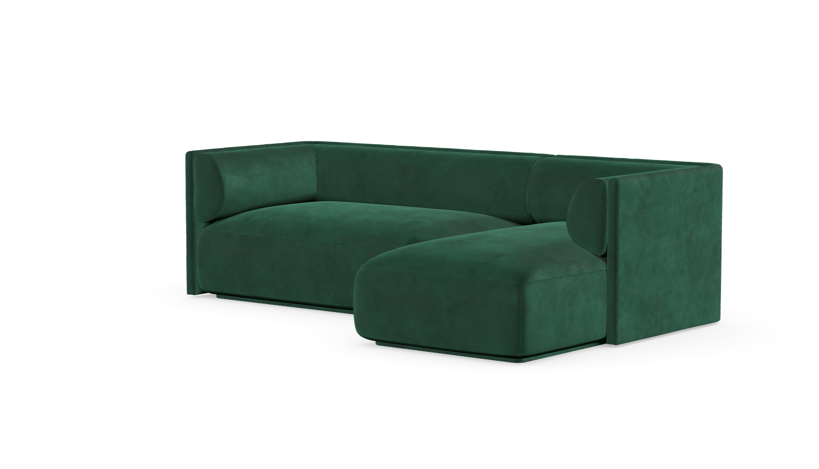 MOOD kampinė sofa, FOREST VELVET spalva