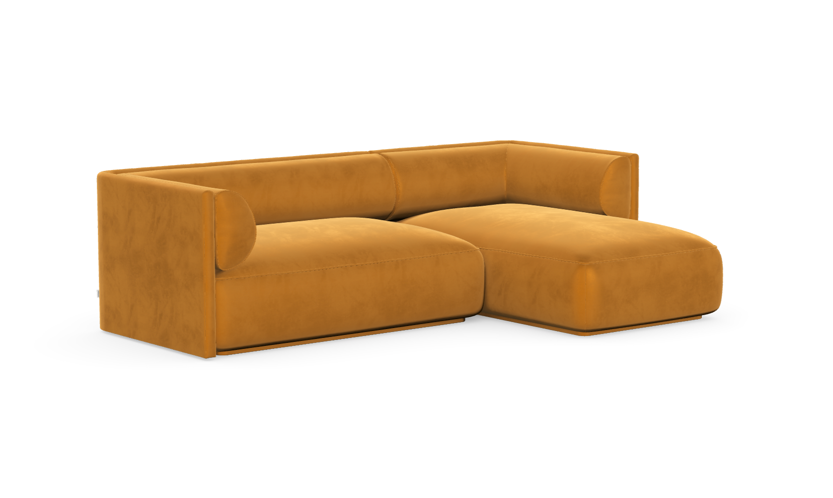 MOOD kampinė sofa, GOLDEN VELVET spalva