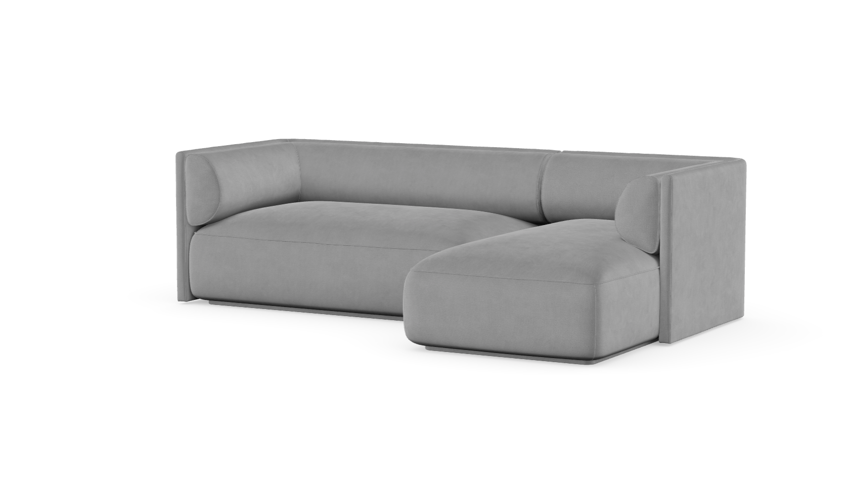 MOOD kampinė sofa, GRIS spalva