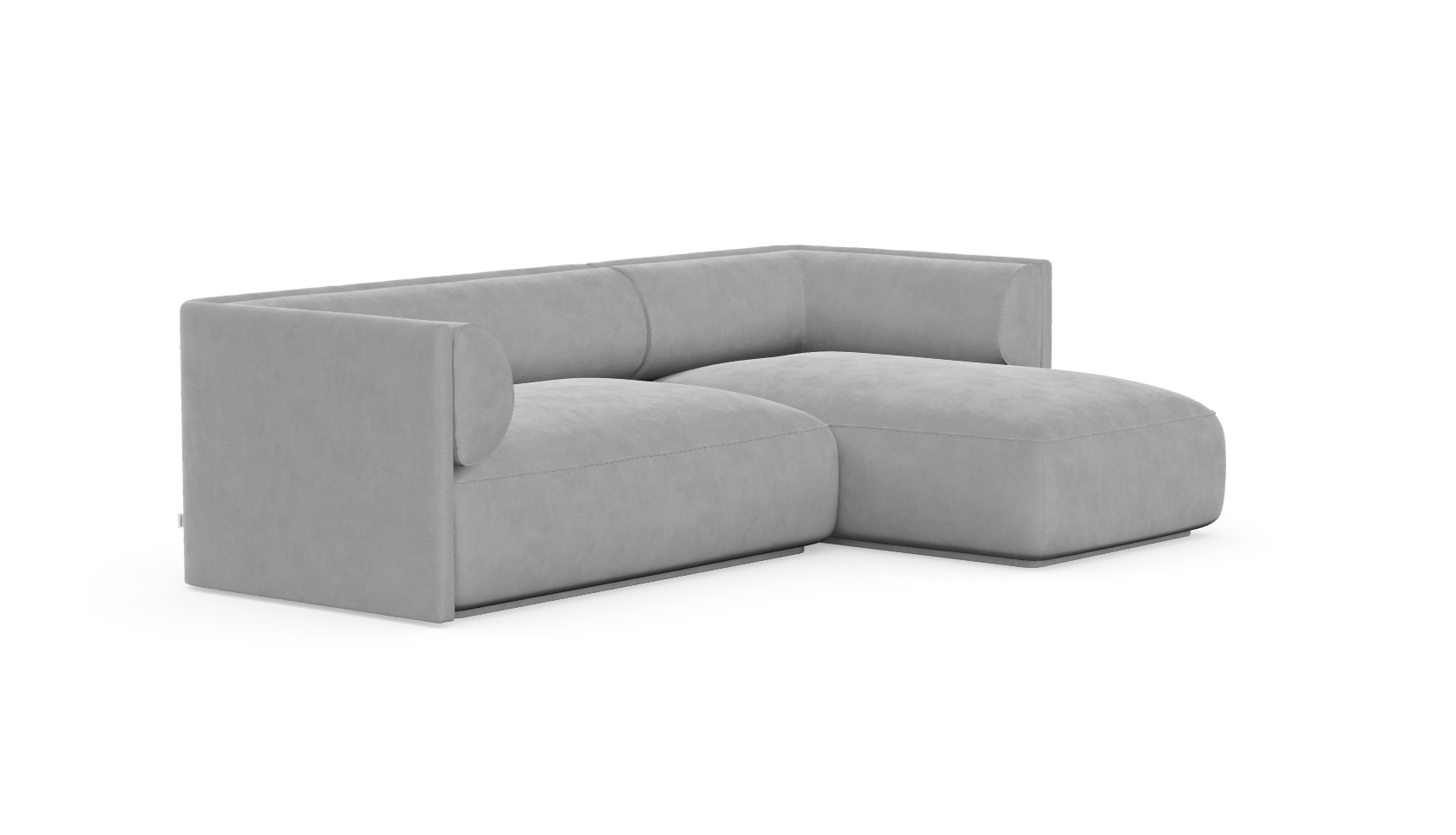 MOOD kampinė sofa, GRIS spalva