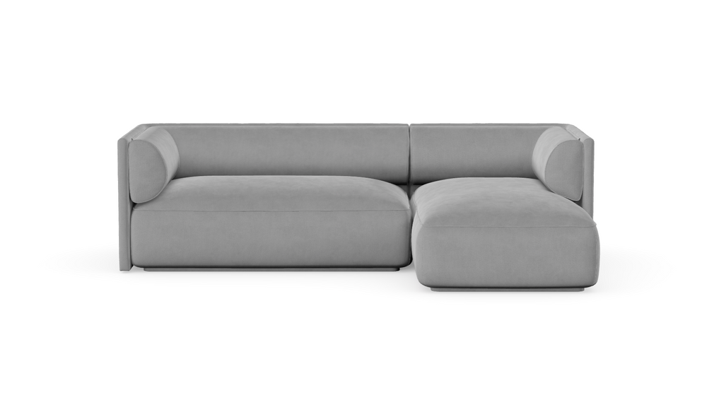 MOOD kampinė sofa, GRIS spalva