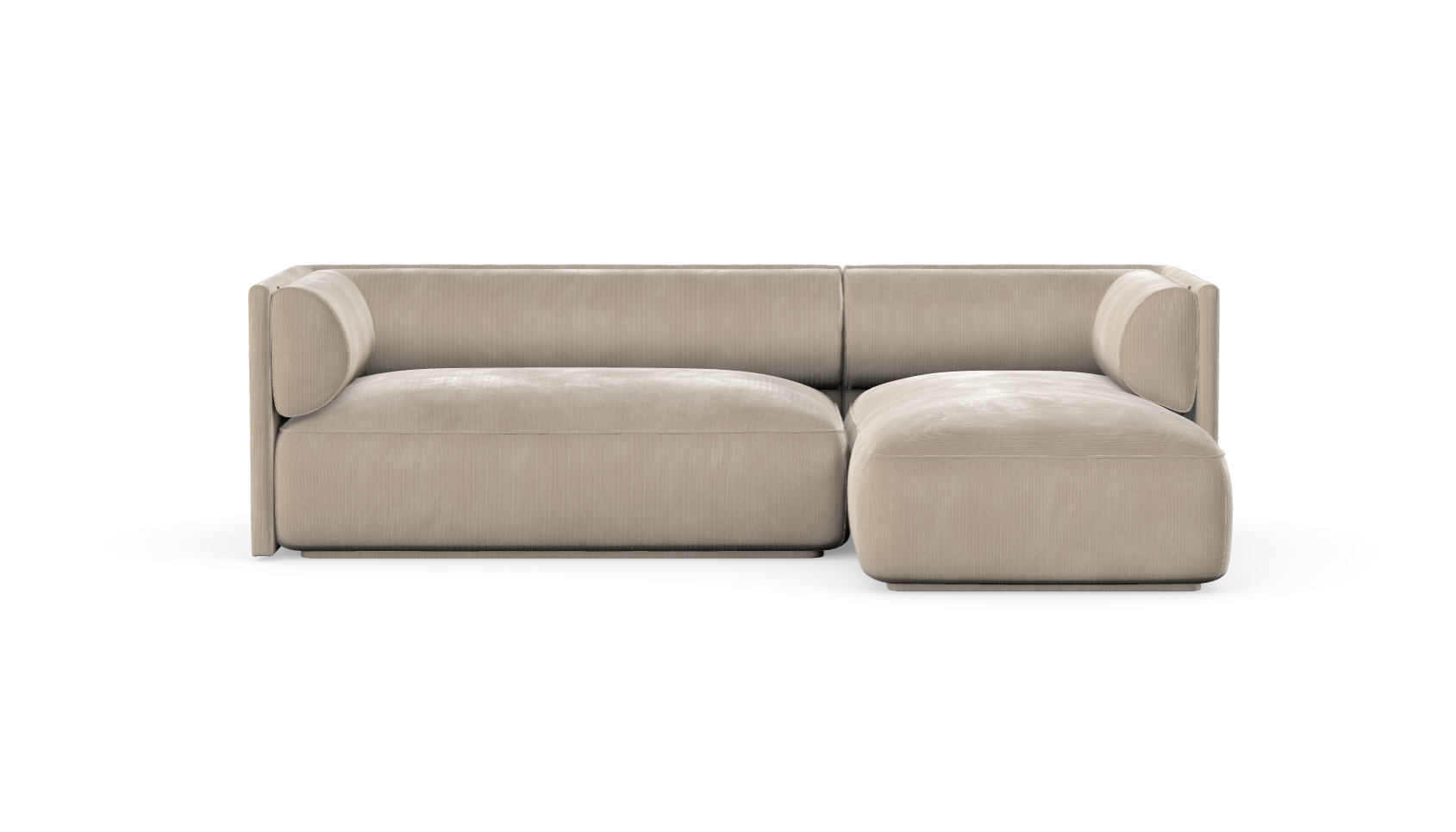 MOOD kampinė sofa, HAZEL spalva