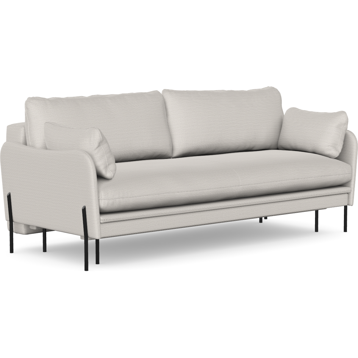 3 vietų sofa lova DONNIE, Linen spalva