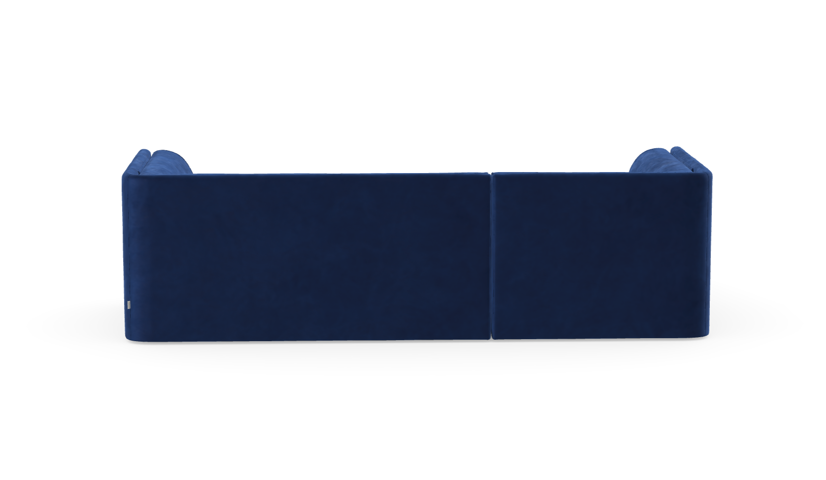 MOOD kampinė sofa, MARINE BLUE spalva, dešinė pusė