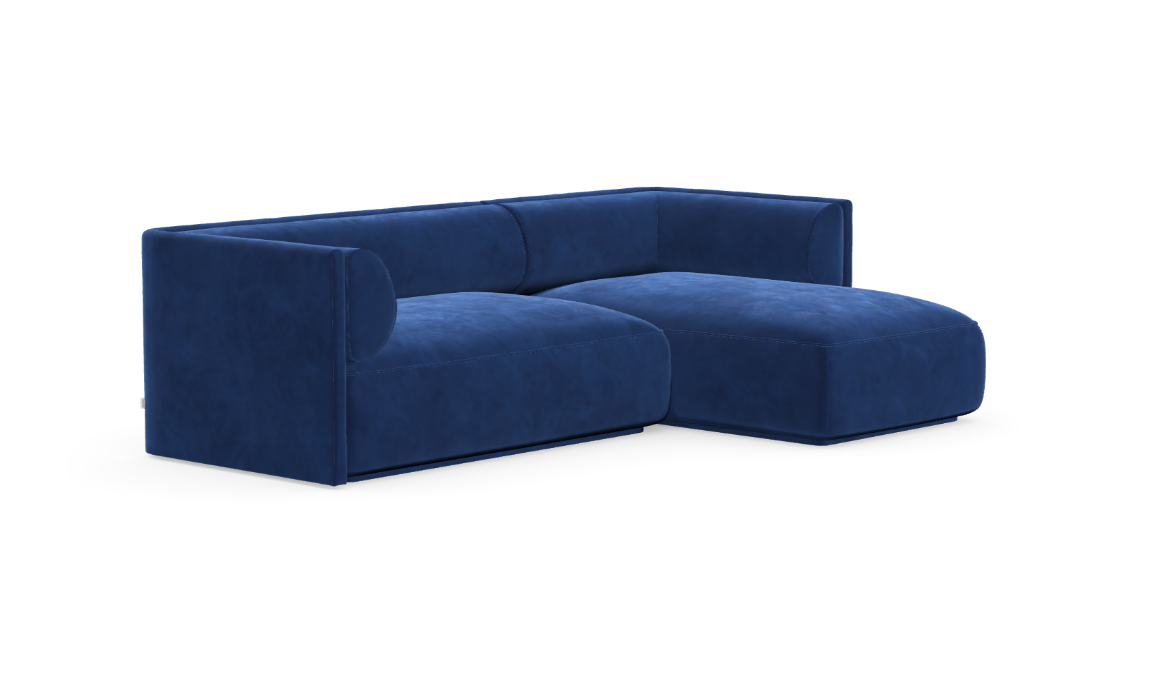 MOOD kampinė sofa, MARINE BLUE spalva