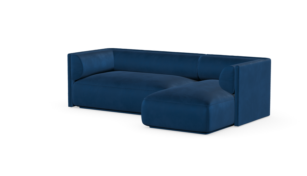 MOOD kampinė sofa, NAVY BLUE spalva