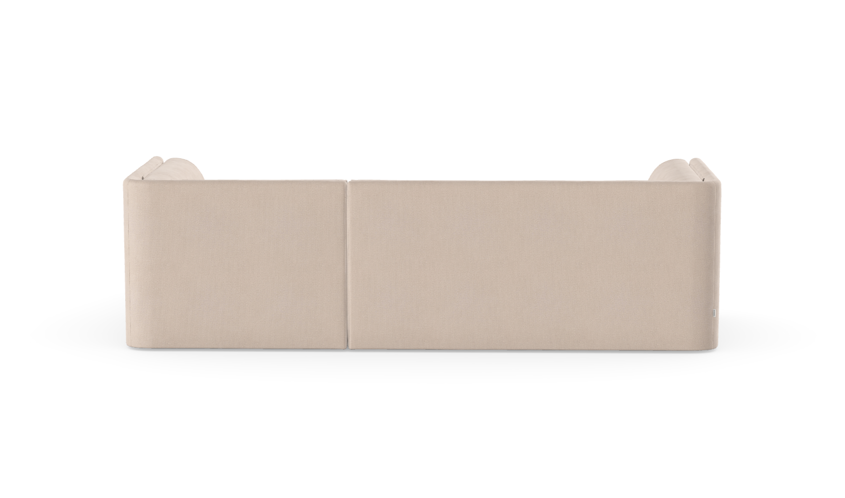 MOOD kampinė sofa, NOUGAT spalva