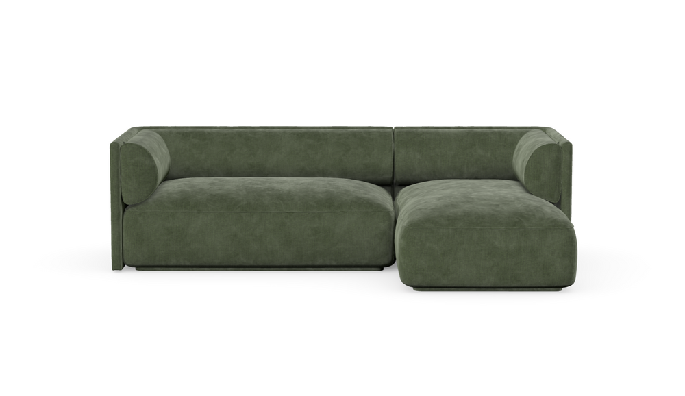 MOOD kampinė sofa, PESTO spalva