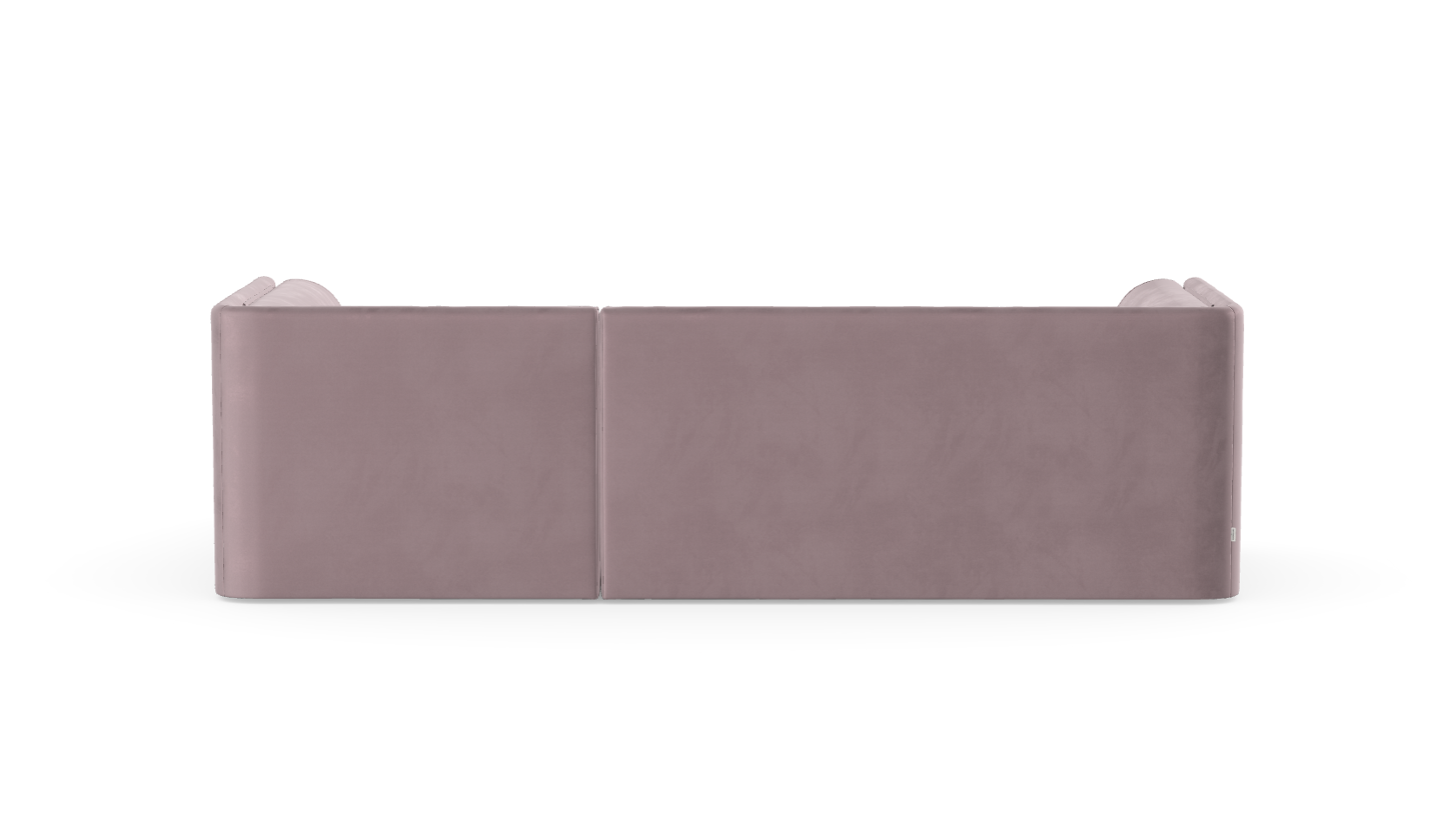 MOOD kampinė sofa, POWDER PINK spalva