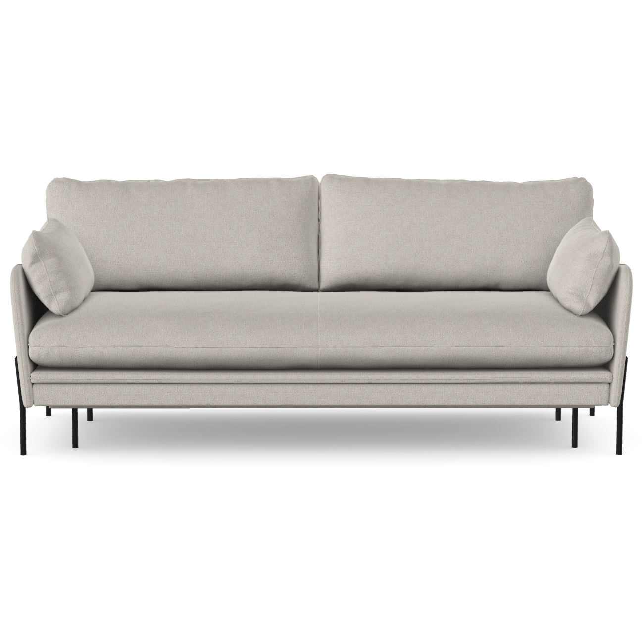 3 vietų sofa lova DONNIE, shell spalva