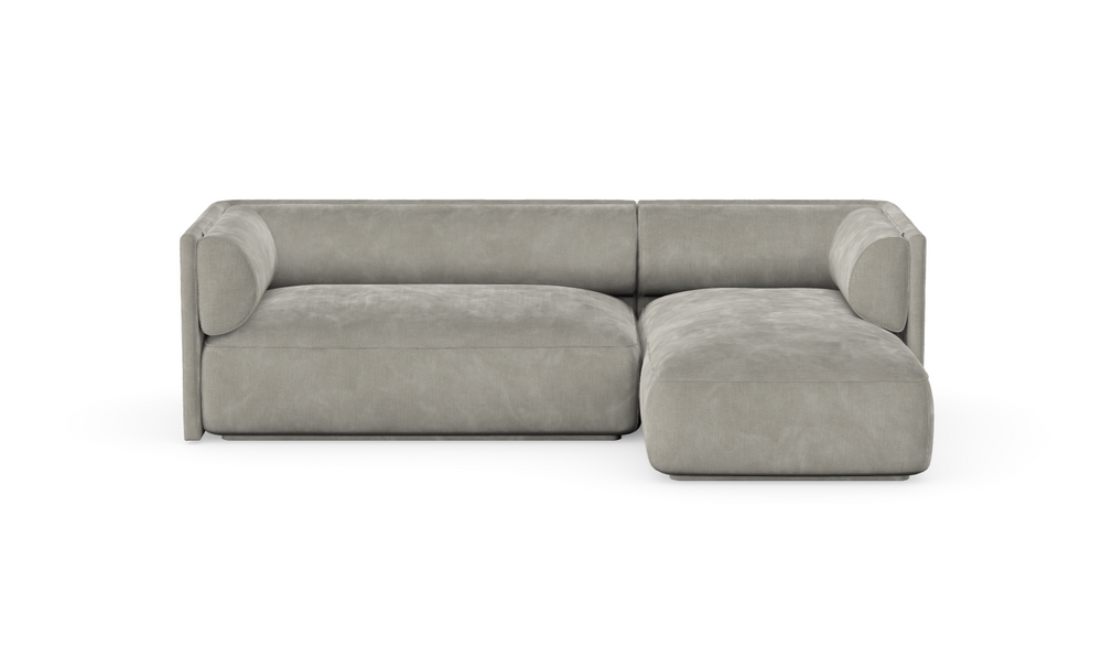 MOOD kampinė sofa, SMOKE spalva