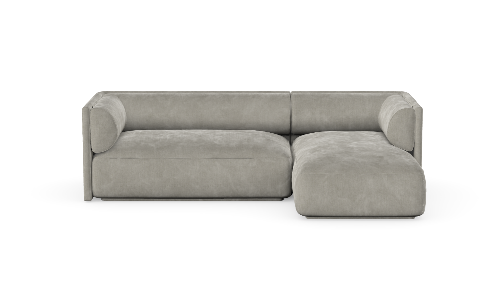 MOOD kampinė sofa, SMOKE spalva