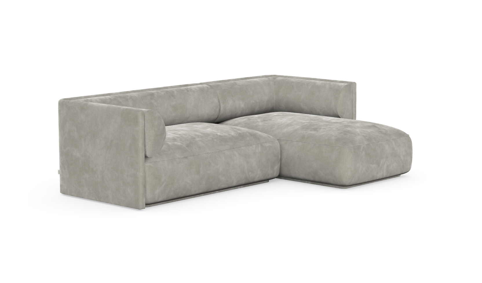 MOOD kampinė sofa, SMOKE spalva