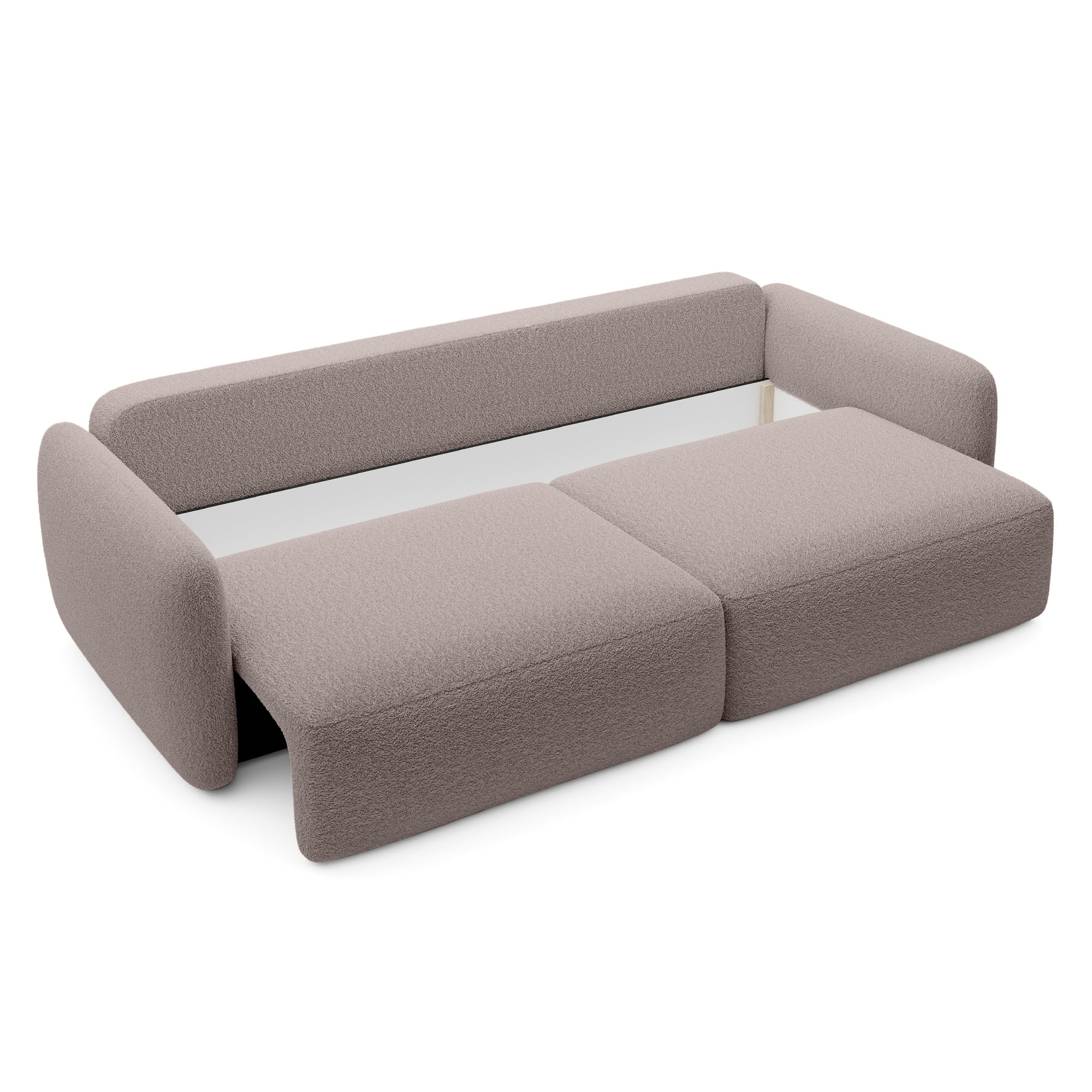 Sofa BOSE, ruda pilka, boucle