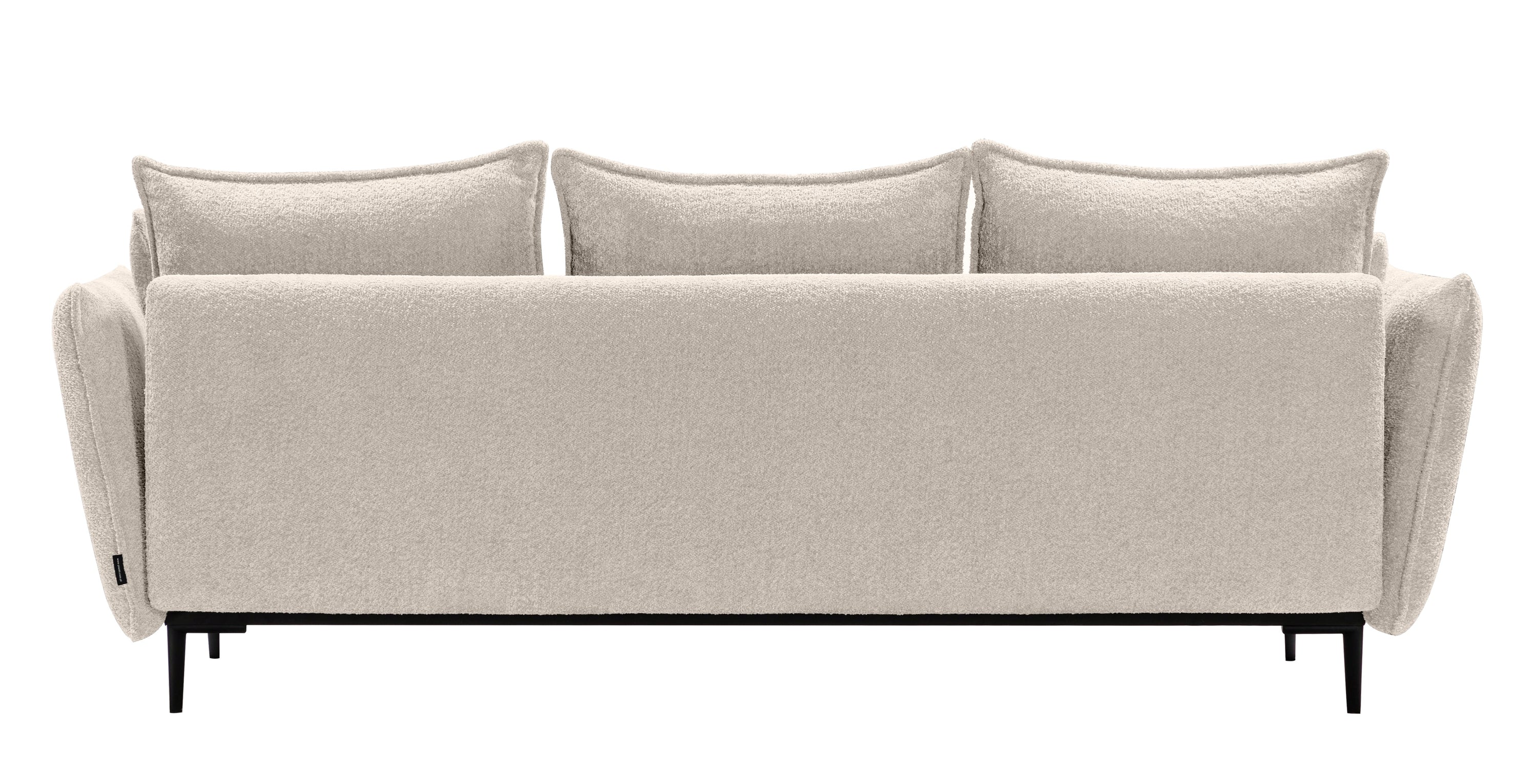 Sofa-lova GLOSS, smėlinė-pilka boucle