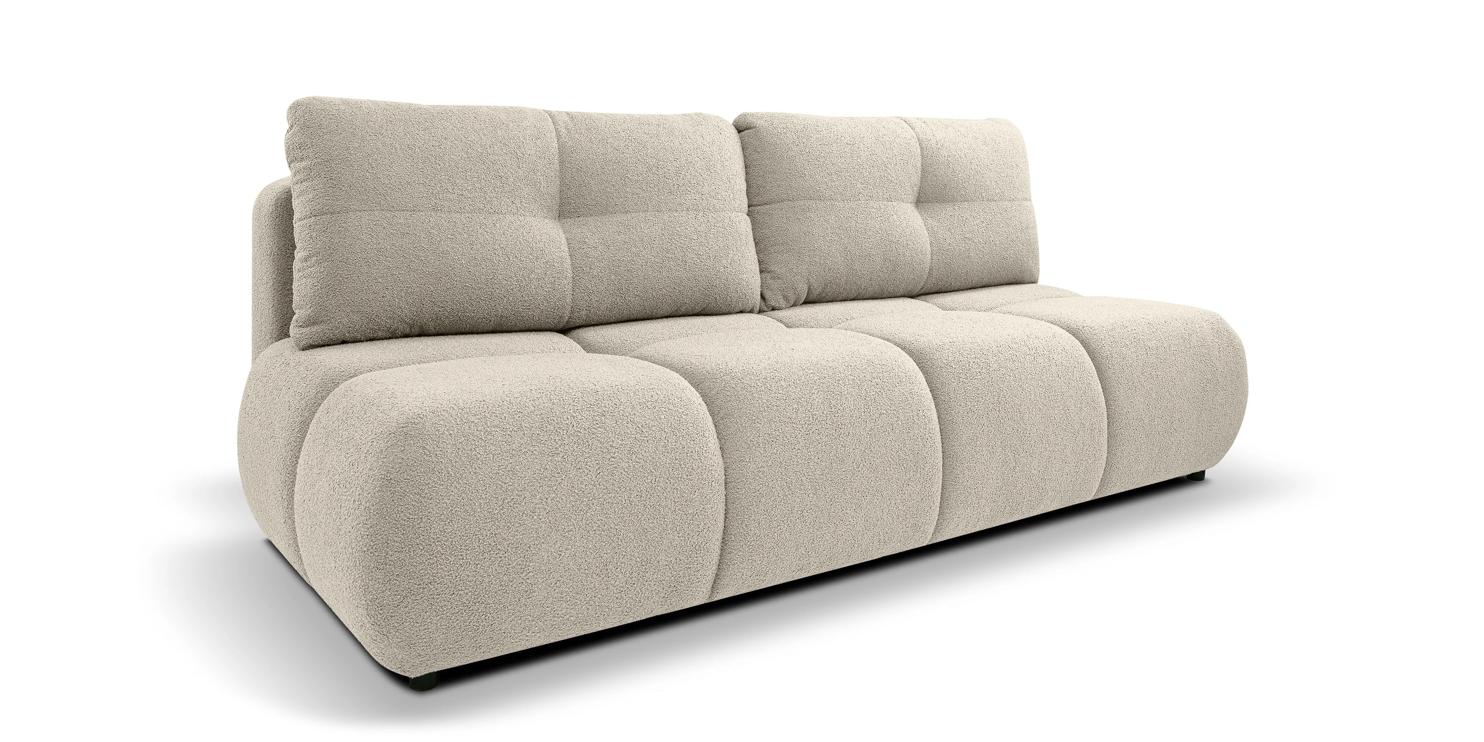 SOLO sofa lova – švelnus audinys ir elegantiškas dekoratyvinis susiuvimas | namuideja.lt | sofa lova, svetainės baldai