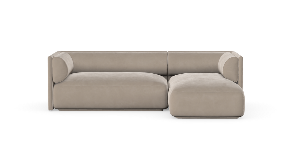 MOOD kampinė sofa, TRUFFLE spalva